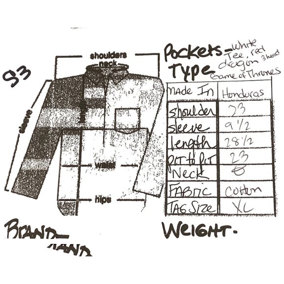 Game of Thrones Fire & Blood Dragon Targaryen T shirt X Large Advertising S3 - Picture 13 of 13